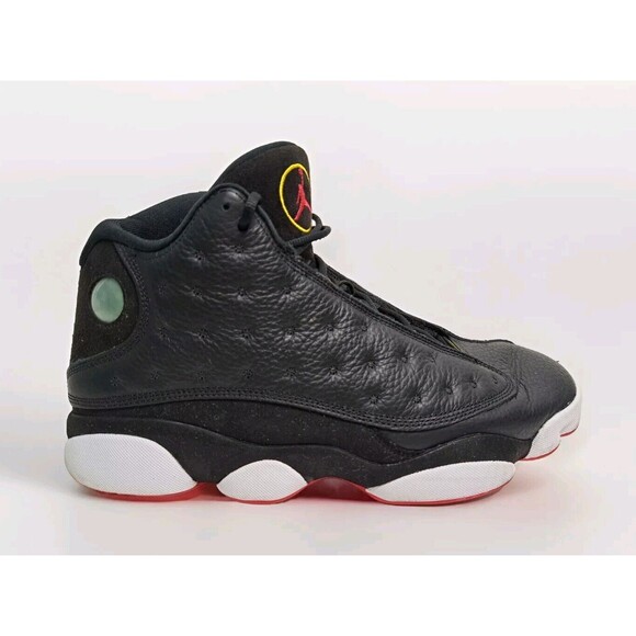 Nike Men's 12.5 Air Jordan 13 Retro Mid Playoff 414571-062 OG XIII Black Red - Picture 2 of 13
